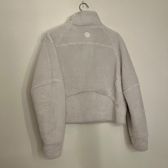 Lululemon Scuba Faux Shearling Funnel Neck size M/L - Picture 3 of 7